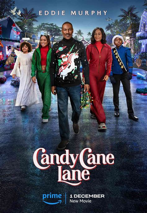 Oct 11, 2023 · By Sam Warner Published: 11 October 2023. The first trailer for Eddie Murphy 's upcoming Christmas movie Candy Cane Lane has been released. The Prime Video movie will mark the comedian's first ... 